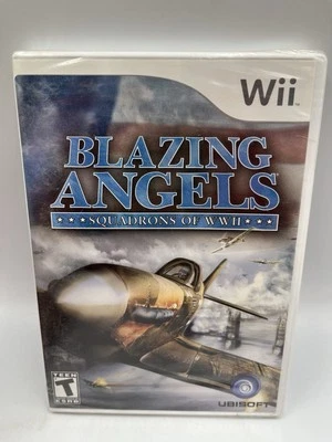 NEW Blazing Angels: Squadrons of WWII (Nintendo Wii, 2007) FAST FREE SHIPPING - Image 1 of 4