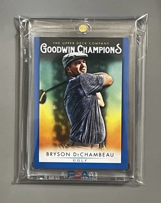BRYSON DECHAMBEAU 🏆GOLF ALL-TIME GREAT!!! ✨RARE✨ BLUE BOARDER✨ROOKIE✨ CARD - Image 1 of 2