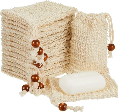 MARKE JAONLD JAONLD Seifensäckchen,10 Stück Seifensäckchen für Feste Seife Seifensack zum Dus