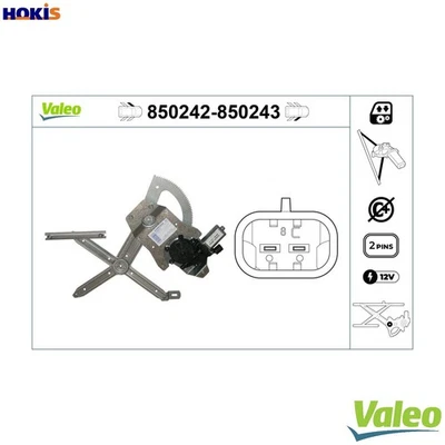 WINDOW REGULATOR 850242 FOR MERCEDES-BENZ 124/T-Model/Break 190 2.5L 4cyl 190 - Image 1 of 4