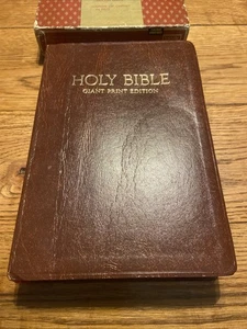 HEILIGE BIBEL Die neue King James Version RIESENDRUCK Red Letter Edition Nelson 1973 - Bild 1 von 9