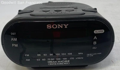 Sony Dream Machine ICF-C318 AM/FM Dual Alarm Clock Radio - Image 1 of 4