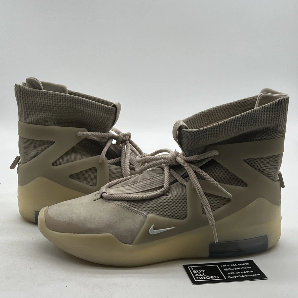 Nike Air Fear Of God 1 Oatmeal for Sale | Authenticity Guaranteed