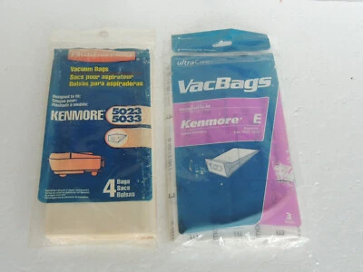 Kenmore 5023 5033 20-5033 Type E Vacuum Cleaner Bags - Canister Style Vac 5 PC - Image 1 of 4