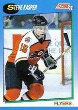 1991-92 (FLYERS) Score Canadian English #574 Steve Kasper