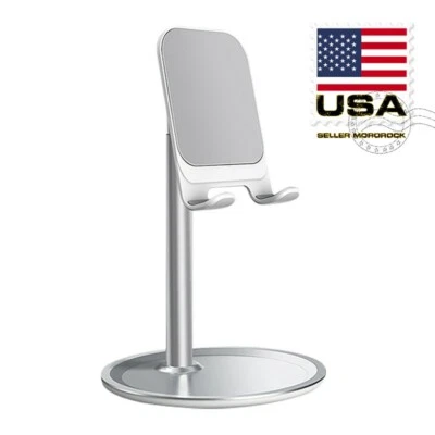 Adjustable Holder Mount Universal Tablet Phone Stand Desktop Mobile iPad iPhone - Image 1 of 4