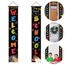  Porch Curtains Door Out Decor Welcome Back Banner Outdoor Decorate