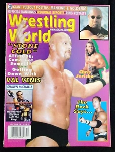 Revista WRESTLING WORLD OCTUBRE 1999 Austin Goldberg Jericho Rock WCW WWF WWE - Imagen 1 de 5