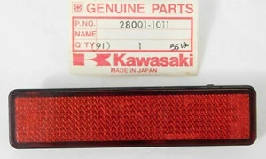 1 NOS Genuine Kawasaki Rear Reflector Assembly KM100 1976-1981, KE125 1980-1983  - Picture 1 of 3