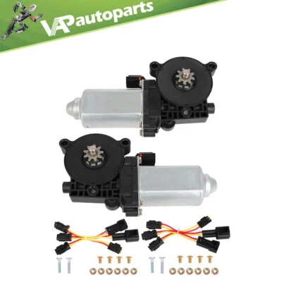 Par de elevadoras de ventana eléctrica delantera izquierda derecha para GMC C4500 2003-2009 Topkick Foto 1 de 4