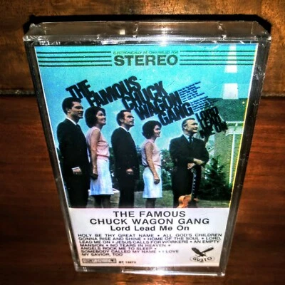 The Famous Chuck Wagon Gang - Lord Lead Me On CASSETTE SEALED! NEW! - Image 1 of 4
