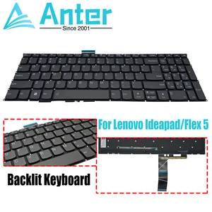 For Lenovo IdeaPad Flex 5-15ALC05 5-15ARE05 5-15IIL05 5-15ITL05 Backlit Keyboard - Picture 1 of 7