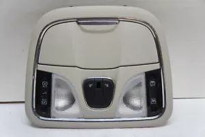 Jeep Cherokee 2015 - consola superior beige domo mapa luz lámpara OEM *A9417 - Imagen 1 de 8
