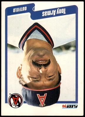 Tony Armas #126a 1990 Fleer - Image 1 of 2