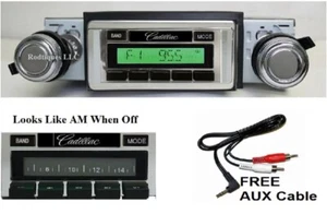 1974-1979 Cadillac Radio AUX, USB & iPOD Dock Stereo 630 - Picture 1 of 3