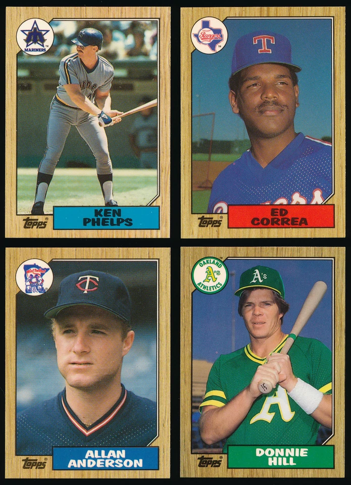 1987 Topps Tiffany BB - You Pick - Complete Your Set #201-400 (F19) - Image 1 of 1