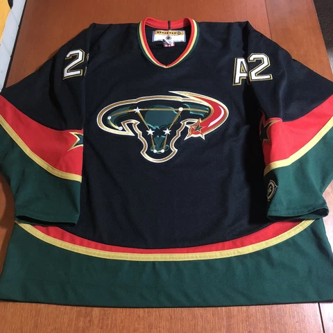 Koho Dallas Stars Mooterus Cow Bull NHL Hockey Jersey Black Alternate Third XXL Cover