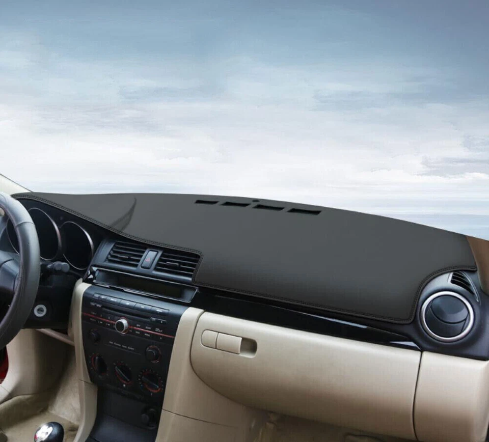 For Mazda 3 2004-09 leather Non-slip Dash Board Cover Mat Dashboard Carpet 1pcs Foto 1 de 4