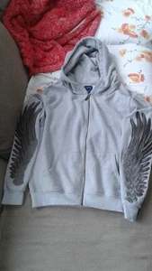 MIHARA YASUHIRO MEN HOODIE SIZE L GREY COLOR - Picture 1 of 5