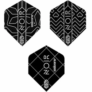 Unicorn Standard Ultrafly Dart Flüge Schwarz Tough Metallic - Bild 1 von 4