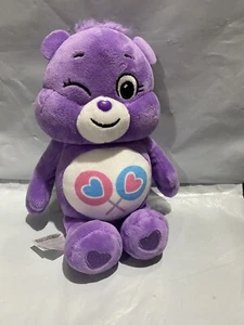 Care Bears Share Bär lila Plüschtier Stofftier 9 Zoll - Bild 1 von 5
