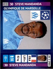 2013-14 Panini UEFA Champions League Stickers #419 Steve Mandanda