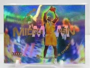 SHAQUILLE O'NEAL 2000-01 FLEER MYSTIQUE ¡INSERTO DE HOMBRE MEDIO! LAKERS!! - Imagen 1 de 2