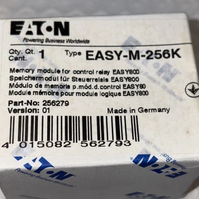 EATON/Moeller EASY-M-256K Memory card - Image 1 of 4