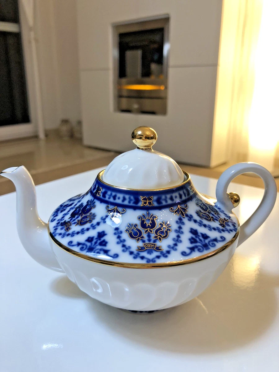 Birchcroft Porzellan-Fingerhut „Marmelade Katze“ – Handgefertigte Sammlerstück Aus England, Mit 18K Gold, In Geschenkbox