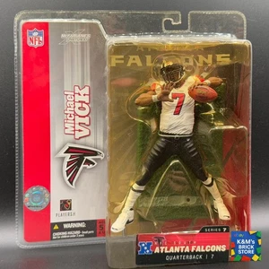 NFL Atlanta Falcons No. 7 Michael Vick Action Figure 2003 McFarlane - Picture 1 of 2