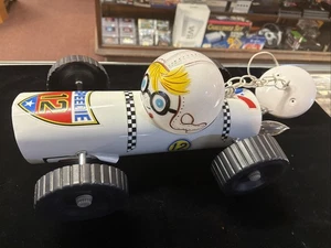 DE COLECCIÓN 1960 Kenroy Speedie Indy coche de carreras lámpara colgante luz!!! - Imagen 1 de 5