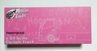 Micro Turbo PEAKO 1/64 Custom Flatbed Tow Truck Truck Carrier Car Ken Block... - Immagine 1 di 4