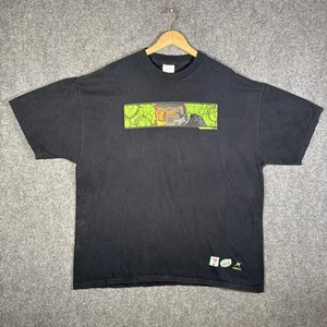 Vintage Halo 2 Shirt Mens 2XL Black Xbox Promo Video Game Box Logo 711 Mtn Dew - Picture 1 of 6
