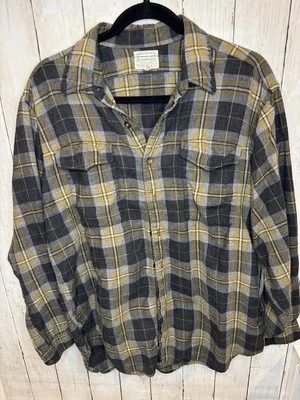 Camisa de Franela Viyella Vestido Abercrombie & Fitch Años 70 Para Hombres 16-16.5 Foto 1 de 4