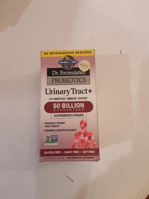 Probióticos del tracto urinario Garden of Life 60 cápsulas, exp. 05/26 Foto 1 de 2