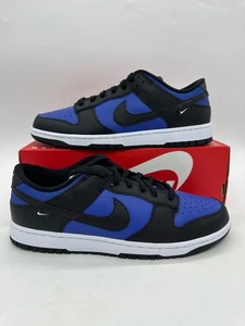 Nike Dunk Low Men's Size 12 Blue White Leather Athletic Shoes HM9606 400 - Picture 1 of 6