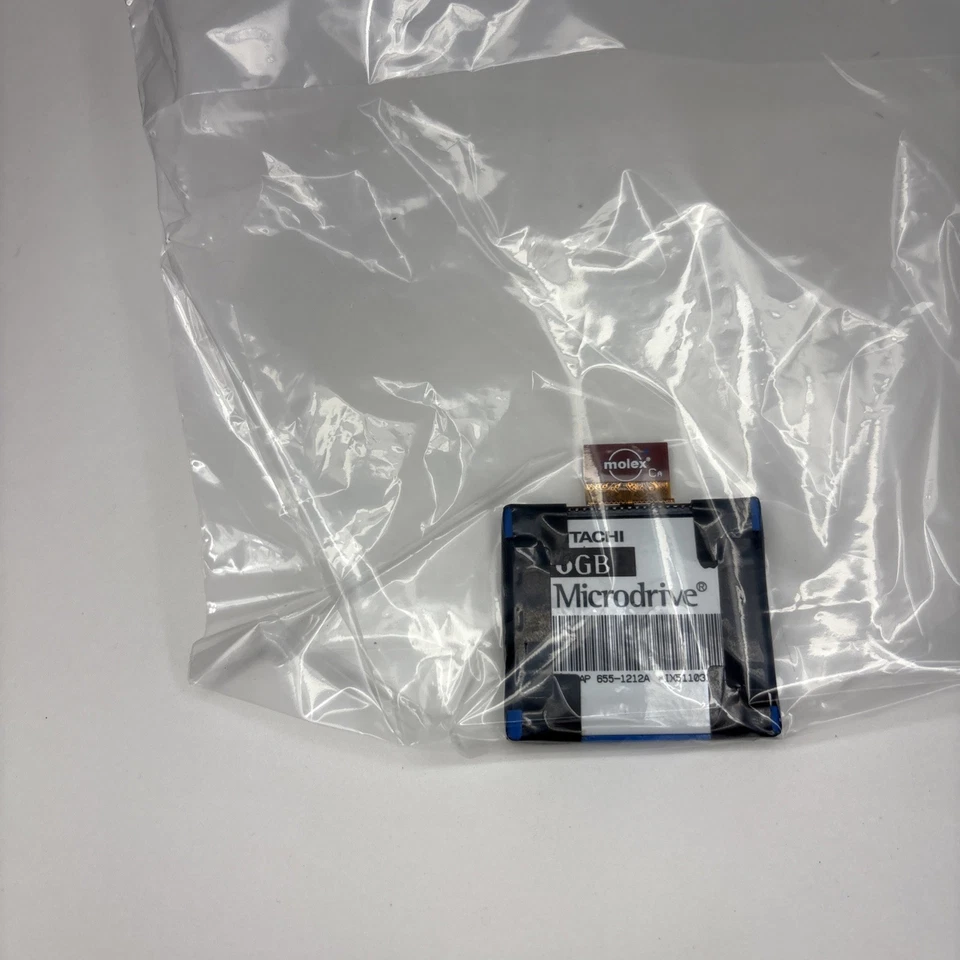 Discos duros para Apple iPod Mini 1ª/2ª generación Hitachi 6 GB - Usado - Probado Foto 1 de 3