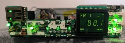 Autoradio vintage Alpine 7390M: Frontalino completo Complete Facefront - Immagine 1 di 3