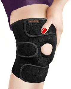 Rodillera Soporte de compresión ajustable para alivio deportivo del dolor articular artritis - Imagen 1 de 5