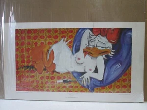 ODALISQUE 1966 LOVE PEACE VINTAGE POSTER JOEL BECK Inv#7840 - Picture 1 of 5