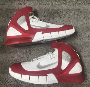 Nike Huarache 2k5 Kobe Basketball White/Red Size 9 - Picture 1 of 12