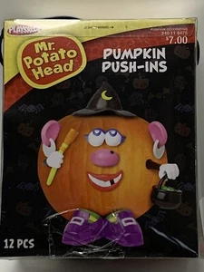 Mr Potato Head Halloween Witch Pumpkin Push Ins Decorations Playskool Crafts - Picture 1 of 2