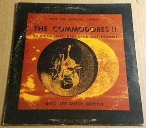 33RPM United States Navy Band Jazz Ensemble -The Commodores!! clean age wear VV+ - Picture 1 of 8