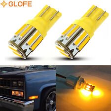 Amber Front Side Marker Lights Bulbs For 81-91 Chevrolet C10 C20 GMC C1500 C2500