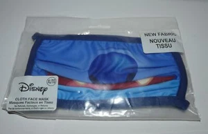 DISNEY STITCH CLOTH FACE MASK XL EXTRA LARGE NEW NIP - Imagen 1 de 2