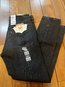 Levi’s Women 501 Original Stretch Skinny Dark Gray Jeans Size 28x28 Skinny Leg - Bild 1 von 14