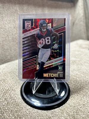 2022 Panini Donruss Elite - Rookies Aspirations Shimmer #126 John Metchie III... - Image 1 of 2