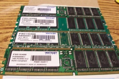 Memory PSD1G400 Patriot 1GB RAM - Image 1 of 2