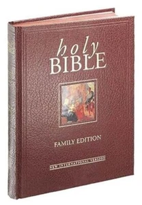 HOLY BIBLE. (FAMILY EDITION. NEW INTERNATIONAL VERSION) Hardback - New/Sealed - Picture 1 of 5