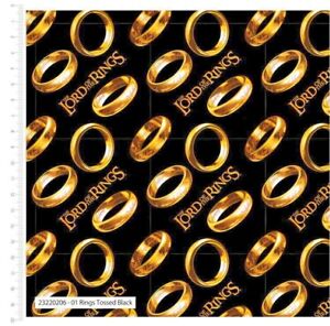 Lord Of The Rings Cotton Fabric Great Designs from Camelot Licensed Prints